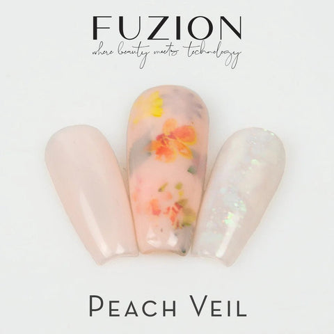 Fuzion FX Peach Veil Top Coat - DK BEAUTY