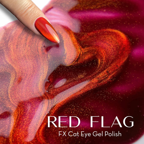 Fuzion FX Red Flag Cat Eye - DK BEAUTY