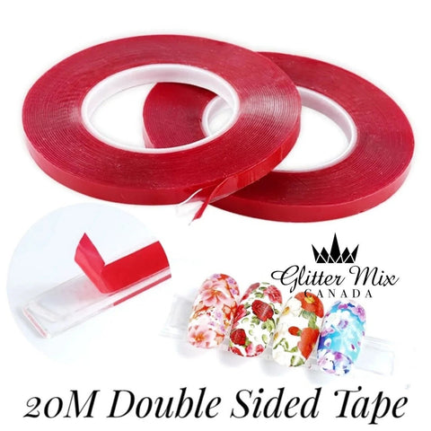 Glitter Mix 20M Double Sided Tape - DK BEAUTY