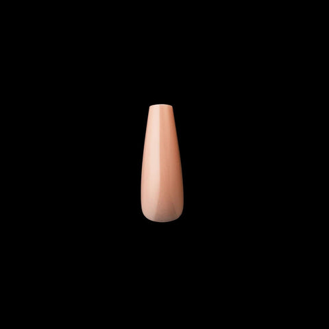 Gel - X Neutrals Lila Sculpted Coffin Long - DK BEAUTY