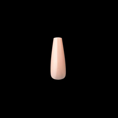 Gel - X Neutrals Maisie Sculpted Coffin Long - DK BEAUTY