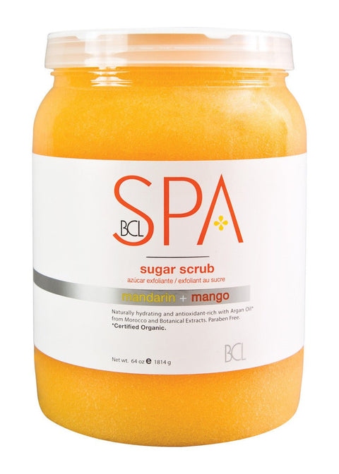 BCL SPA Mandarin + Mango Sugar Scrub - DK BEAUTY