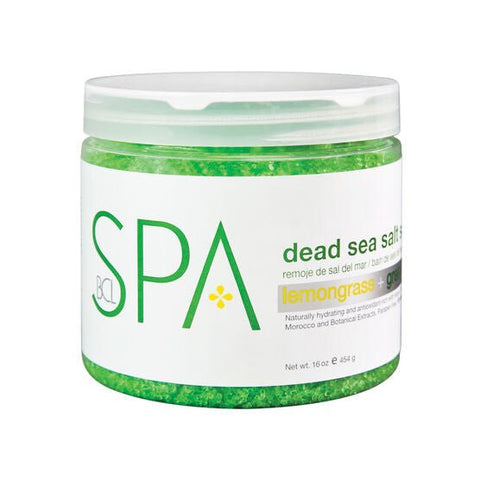 BCL SPA Lemongrass + Green Tea Salt Soak - DK BEAUTY