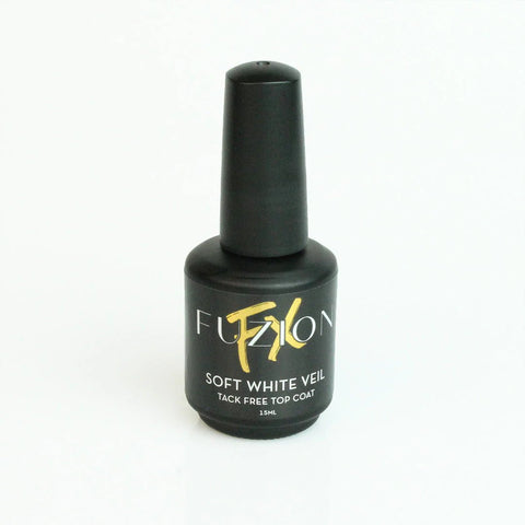 Fuzion FX Soft White Veil Top Coat - DK BEAUTY