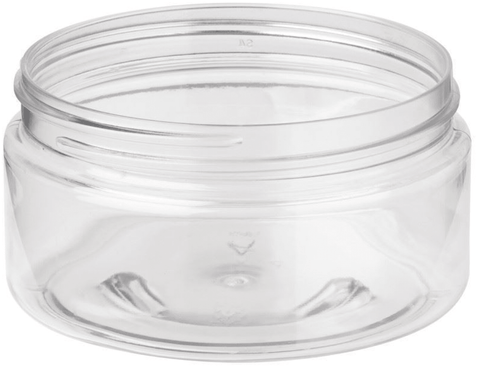 Clear Plastic Butter Tubs 8oz - DK BEAUTY