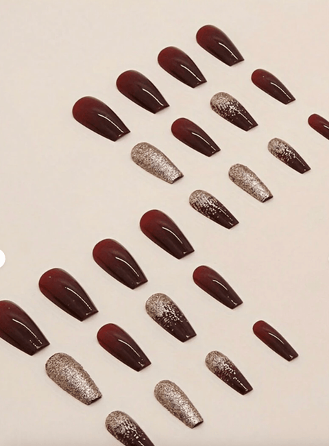 Designed Full Cover Nail Tips - DK BEAUTY