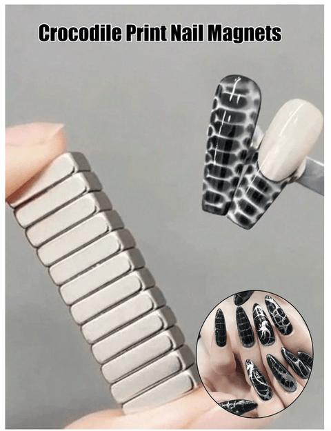 Crocodile Print Magnets - DK BEAUTY