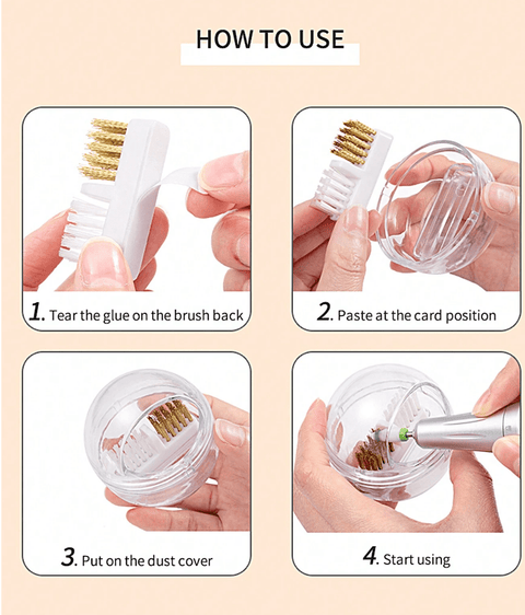 Bit Cleaner w/Holder - DK BEAUTY