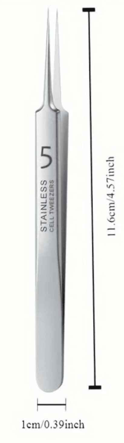 Extremely Pointed Tip Tweezers for Blackheads - DK BEAUTY