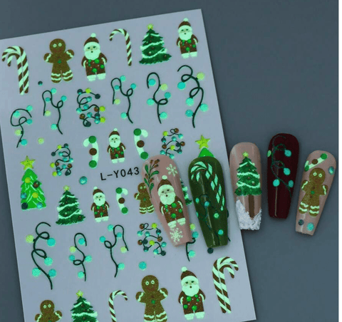 Luminous Glowing Christmas Decals - DK BEAUTY