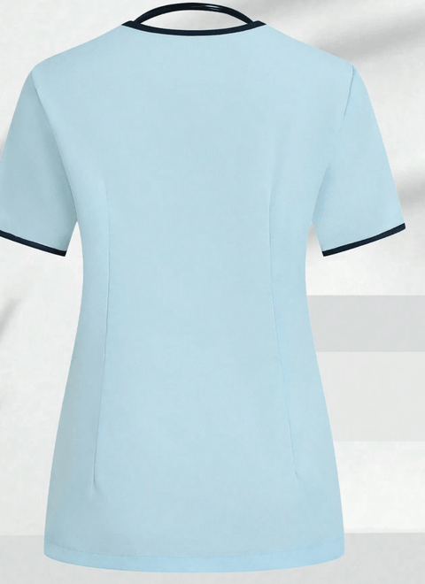 Salon Short Sleeve Nursing Top - DK BEAUTY