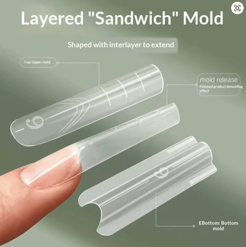 Sandwich Forms 280 Piece Box - DK BEAUTY