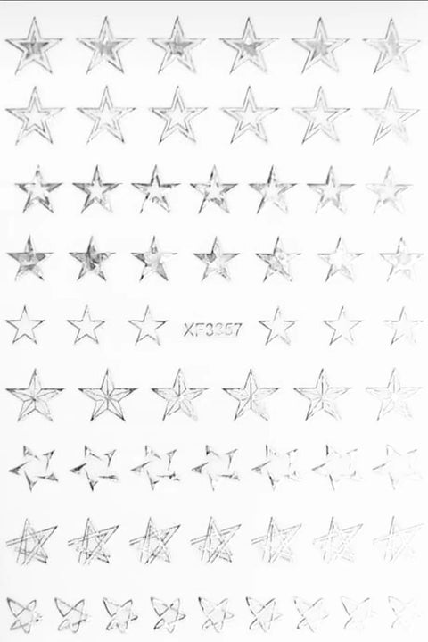 GlitterMix Decals Stars - DK BEAUTY