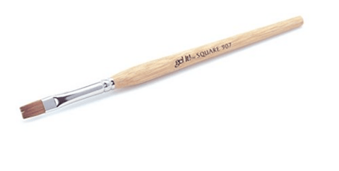 Gel It Square 107 Brush - DK BEAUTY