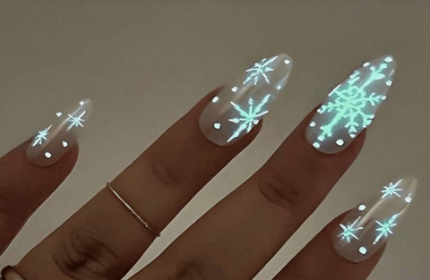 Glowing Nail Decals - DK BEAUTY