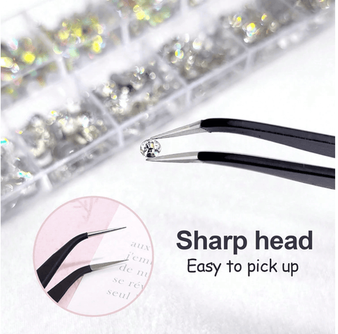 Rhinestone Clear & AB Assorted Set Sizes - DK BEAUTY