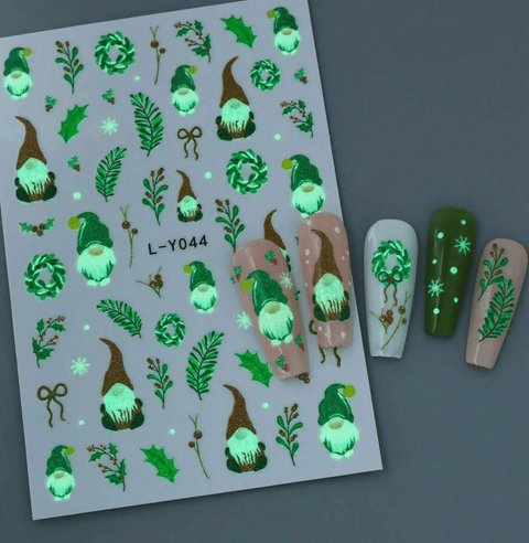 Luminous Glowing Christmas Decals - DK BEAUTY