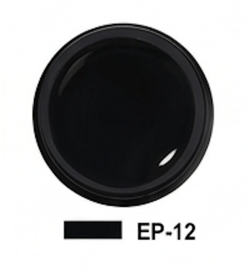EP-12 Black 3D Gel Paint colour