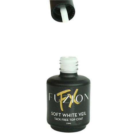 Fuzion FX Soft White Veil Top Coat - DK BEAUTY