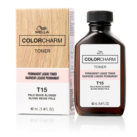 Color Charm Liquid Toner T15 Pale Beige Blonde - DK BEAUTY