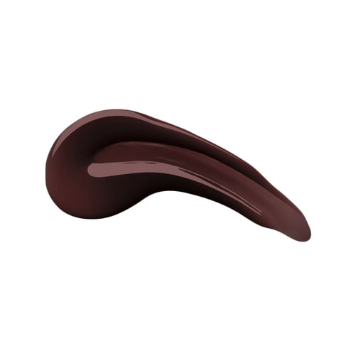 en Vogue Lac It! Vixen dark brown crème with red undertones UV/LED gel nail polish for professional nails and extensions swatch