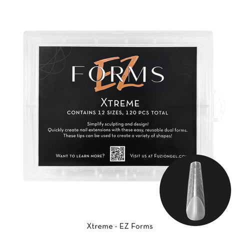 Fuzion Xtreme EZ Gel Forms - DK BEAUTY