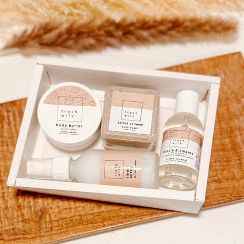 Salted Caramel Bath and Home Gift Set