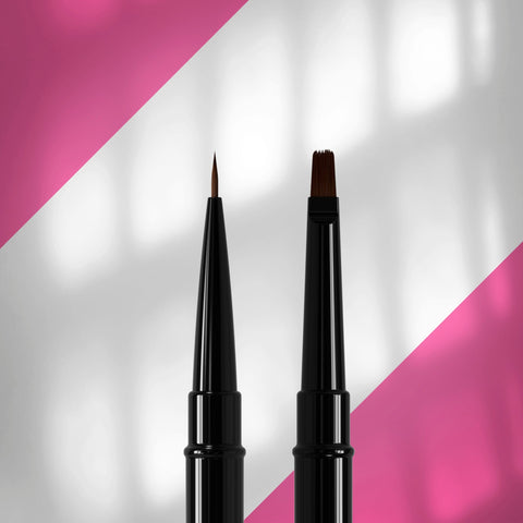 STALEKS EXPERT 01/04 Double-Ended Brush | 7 mm Liner & Gel