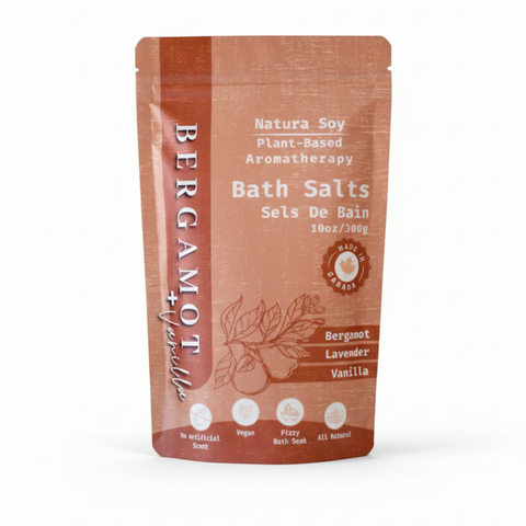 Natura Soylights Bergamot Vanilla Bath Soak, 10 oz