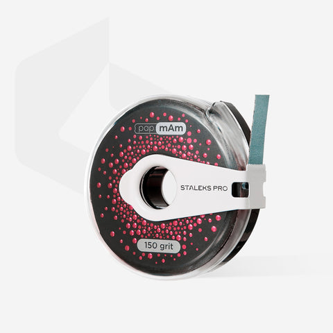 Disposable abrasive tape papmAm EXCLUSIVE in a plastic case
