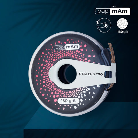 Disposable abrasive tape papmAm EXCLUSIVE in a plastic case
