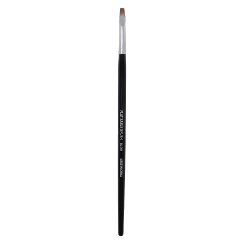 Sable Flat Brush 4 - DK BEAUTY