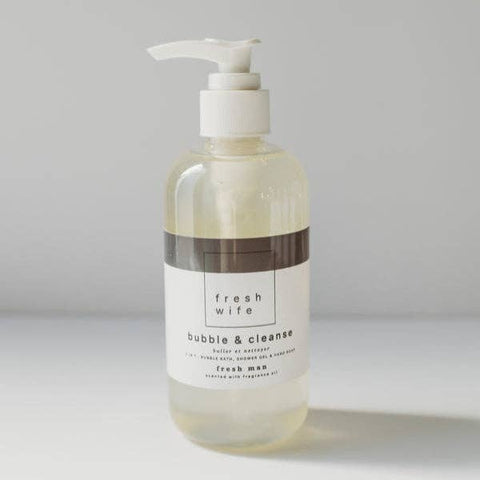 Fresh Man 3-in-1 Bubble Bath & Body Wash