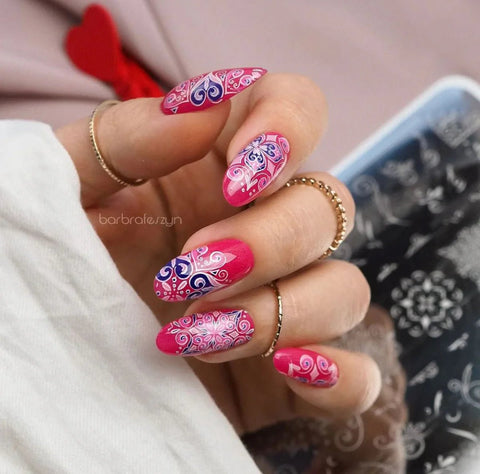 Clear Jelly Stamper - Put a Lil Swirl on It - Part 2 - DK BEAUTY
