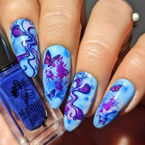 CJS Fantasia Stamping Plate - DK BEAUTY