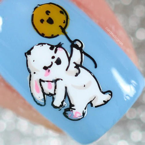 CJS Fuzzy Easter Stamping Plate - DK BEAUTY
