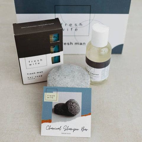 Fresh Man 3-Piece Bath and Hair Gift Set