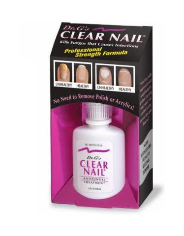 Dr. G's Clear Nail Anti - fungal Treatment Display - DK BEAUTY