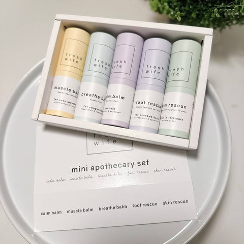 Apothecary Wellness Balm Gift Set