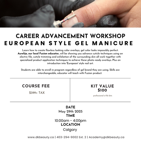 Russian Style Manicure Master Class - All Levels Welcome