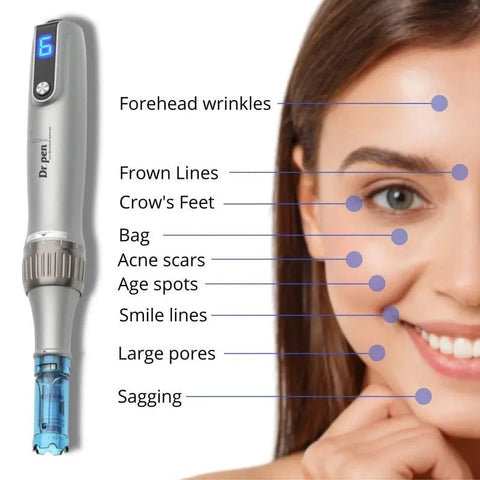 Dr. Pen A10 Ultima Micro - needling Device w/5 Needles - DK BEAUTY