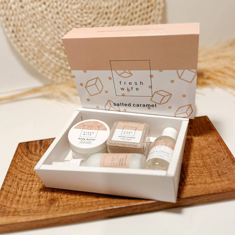 Salted Caramel Bath and Home Gift Set