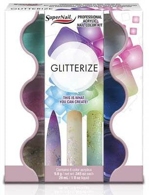 SuperNail Glitterize Acrylic Kit - DK BEAUTY