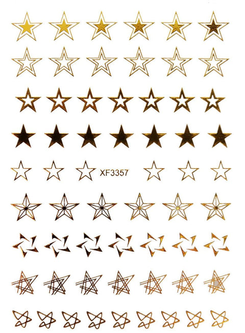 GlitterMix Decals Stars - DK BEAUTY