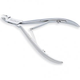 Ultra Cuticle Nipper Quarter - Jaw Double Spring Stainless - DK BEAUTY