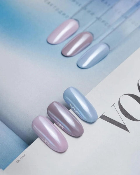 Gel Play Pearlescent Powder Silver - DK BEAUTY