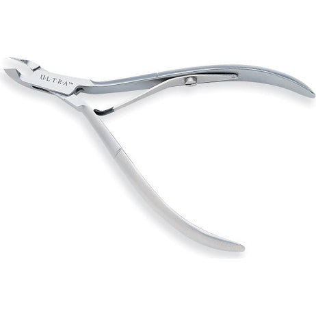 Ultra Cuticle Nipper Half - Jaw Single Spring Stainless - DK BEAUTY