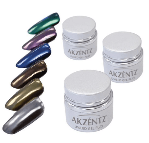 Gel Play Pearlescent Powder Sapphire - DK BEAUTY