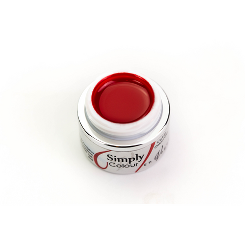 en Vogue Simply Paint red pot for professional manicures and nail art