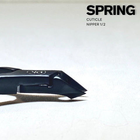 SPRING Cuticle Nippers 1/2 Jaw - DK BEAUTY